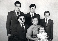 Jon, Jim, Jeff, Leon, Thelma, Jane Fry